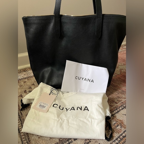 Cuyana Bags Cuyana Classic Zippered Tote Black Poshmark